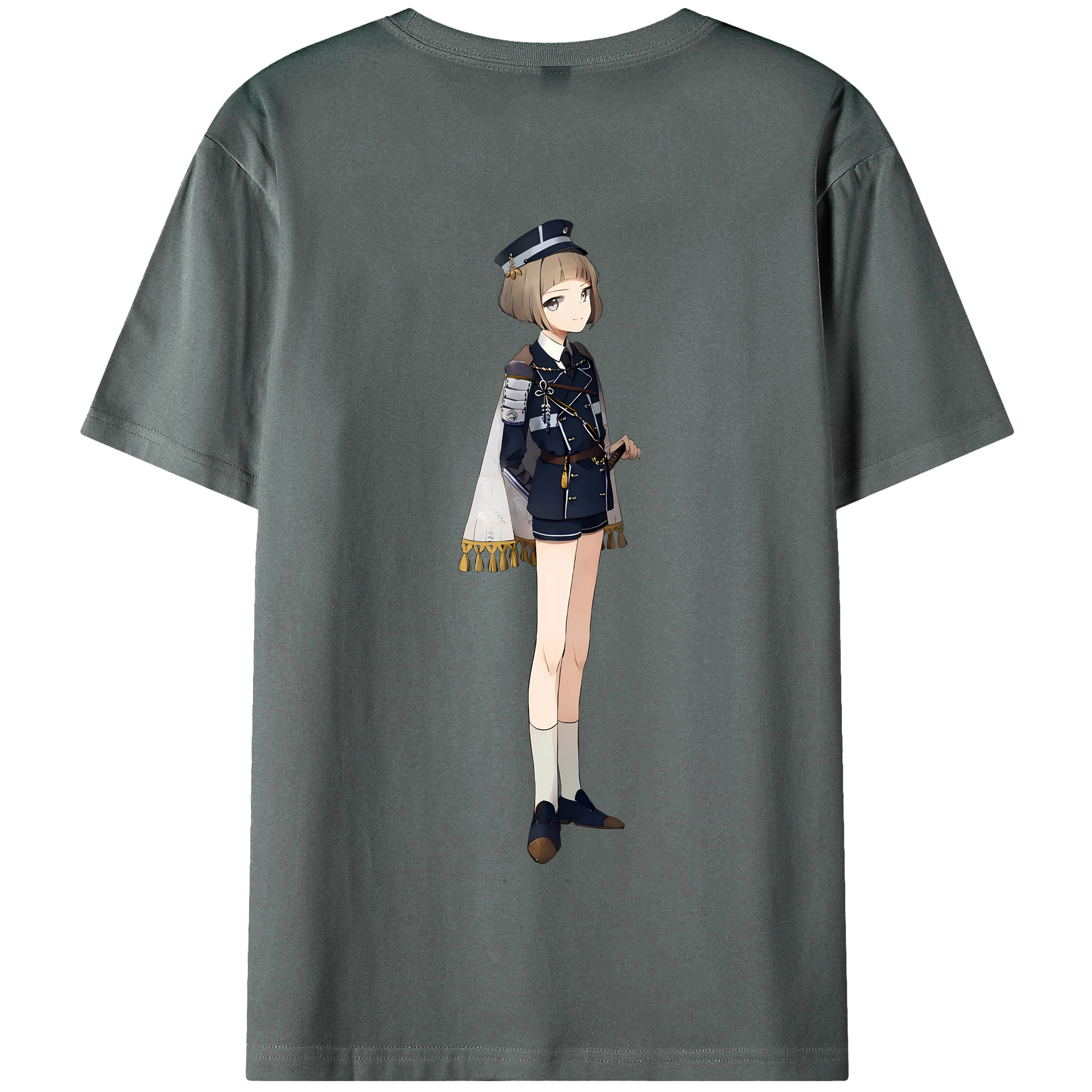 （画像用） 刀剣乱舞 Touken Ranbu 綿100％半袖Tシャツ（背面プリント）